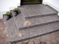 Preview: Außentreppe aus finischen Baltic brown Granit