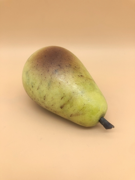 Obst - Deko Birne gelb