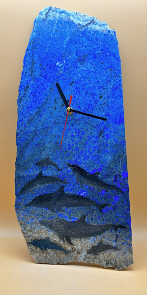 Steinuhr „into the See“